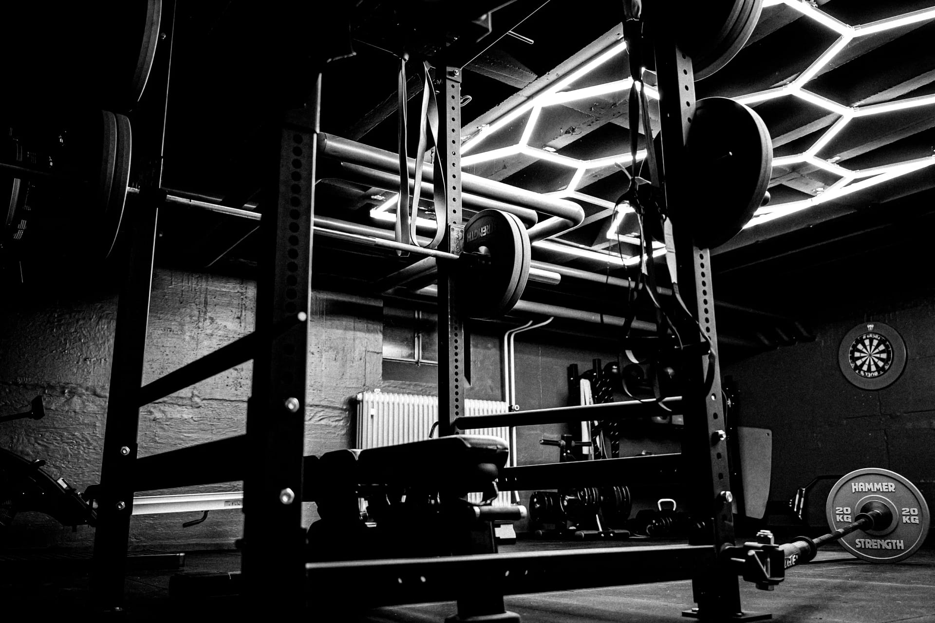 Squat Rack im Kraftbereich